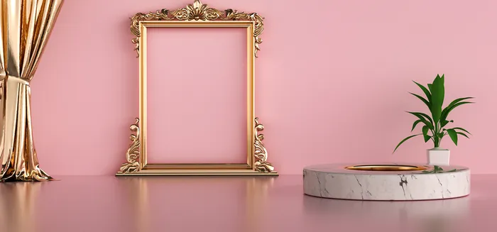 国潮，C4D，简约，场景高清
