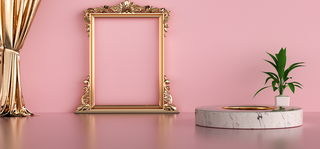 国潮，C4D，简约，场景高清