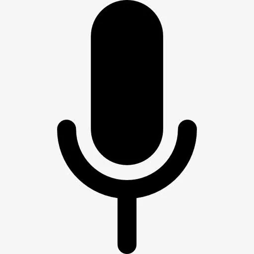 话筒声音放大工具图标免抠