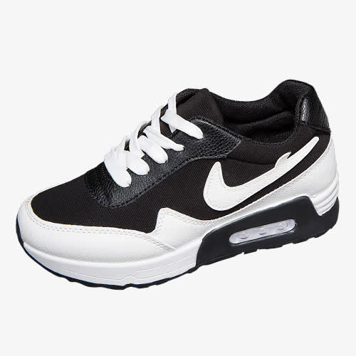 耐克黑色气垫鞋免抠