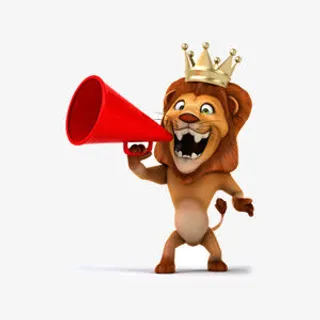 卡通狮子商业矢量素材免抠