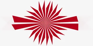 高清红色花纹促销标签免抠