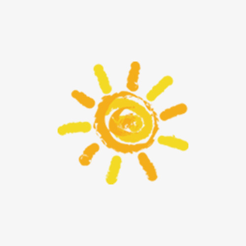 卡通小太阳元素免抠