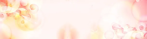 时尚花纹弧线花瓣唯美背景banner