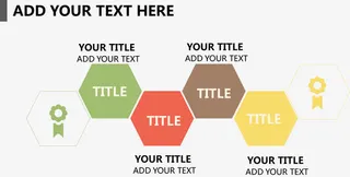 扁平化蜂巢并列关系图免抠