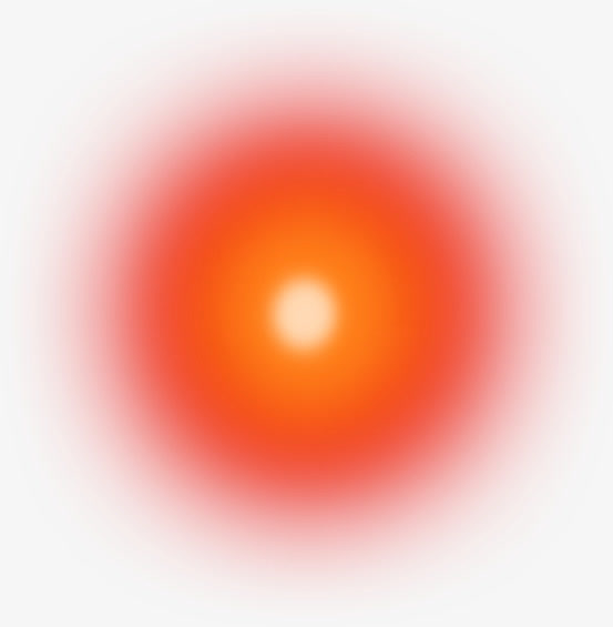 太阳圆形光晕发光高光炫光红色免抠