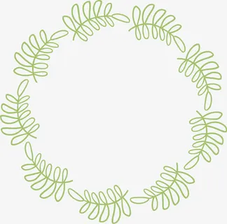 花环花边手绘边框免抠