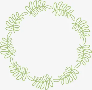 花环花边手绘边框免抠