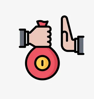 贿赂职场office图标免抠