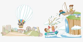 手绘矢量图免抠