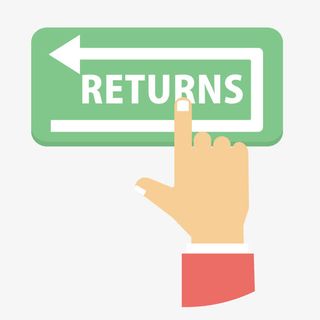 绿色圆角返回免抠