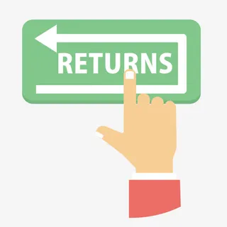 绿色圆角返回免抠