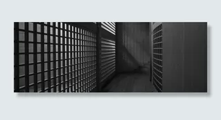 黑白摄影几何走廊背景海报高清