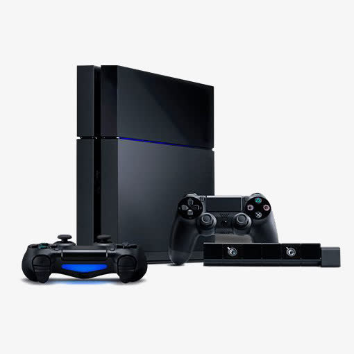 PS4游戏机免抠