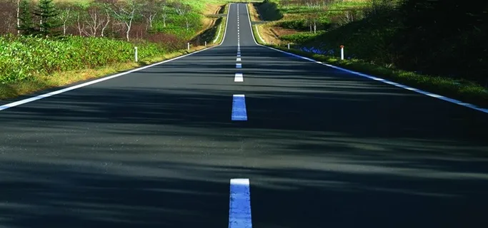 城市马路跑道高清