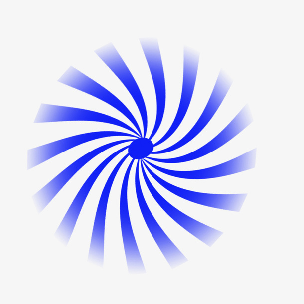 漂浮素材蓝色放射光免抠