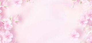 淘宝文艺清新粉色化妆品背景海报高清