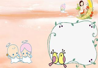 卡通儿童成长档案免抠