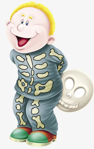 万圣节搞怪装扮免抠