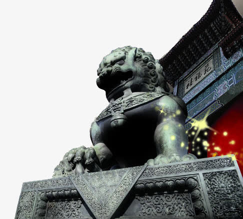 狮子石雕免抠