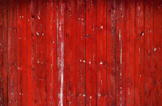 红色木板背景