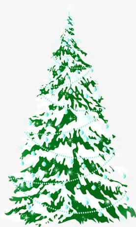 圣诞树双旦淘宝页面免抠