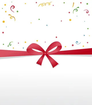 白色简约生日卡片海报背景素材高清