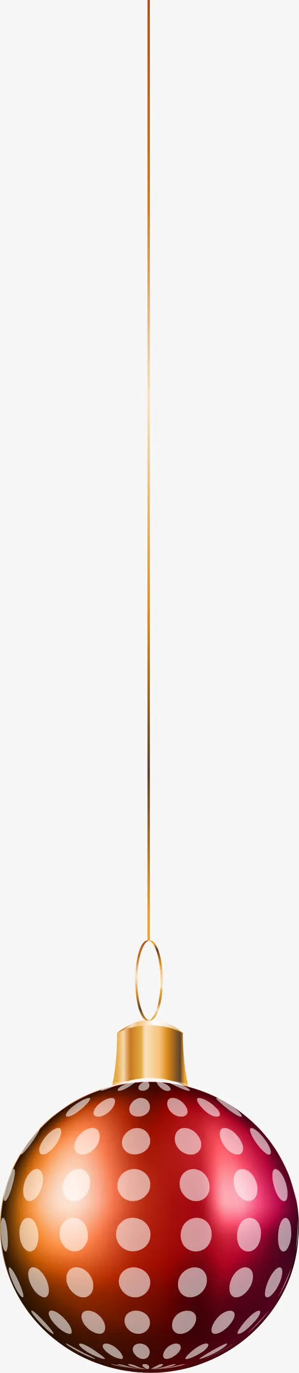 卡通多彩圆球吊球免抠