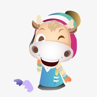 可爱的牛妞妞免抠