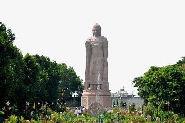 印度瓦拉纳西泰国寺大佛塔免抠