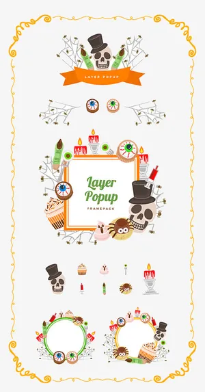 万圣节元素卡通免抠