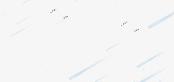 蓝色双线光线漂浮免抠