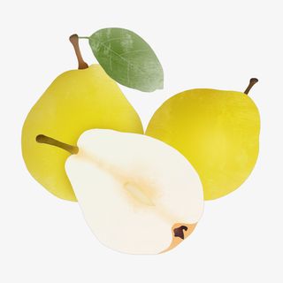 美味水果梨子元素免抠