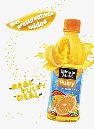 美汁源果汁广告图免抠