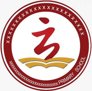 学校logo校标效果图免抠