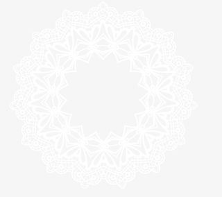 白色花朵剪纸免抠