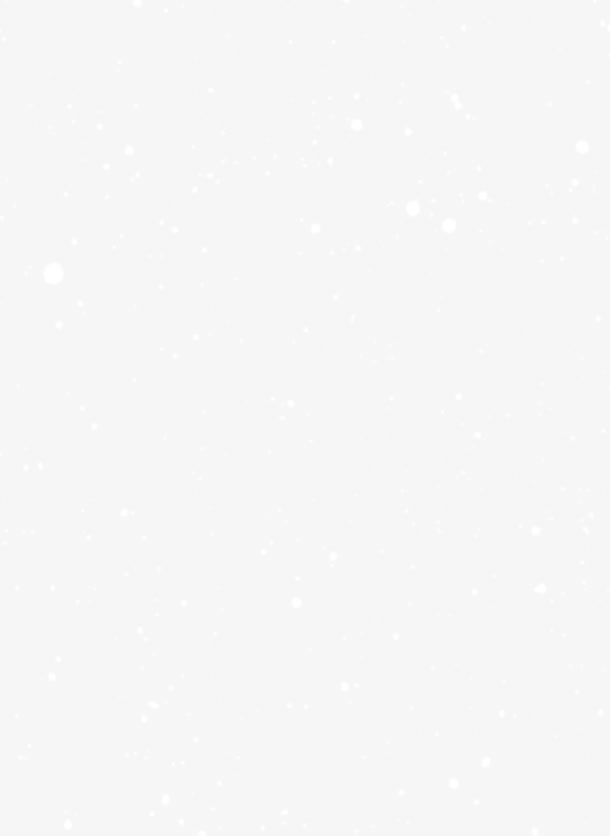 白色雪花点免抠