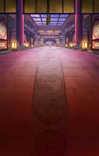 古代游戏室内场景高清合成免抠