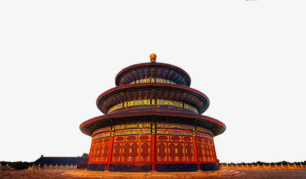 著名北京天坛免抠