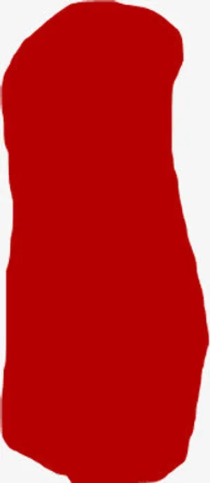 红色空白印章印记免抠