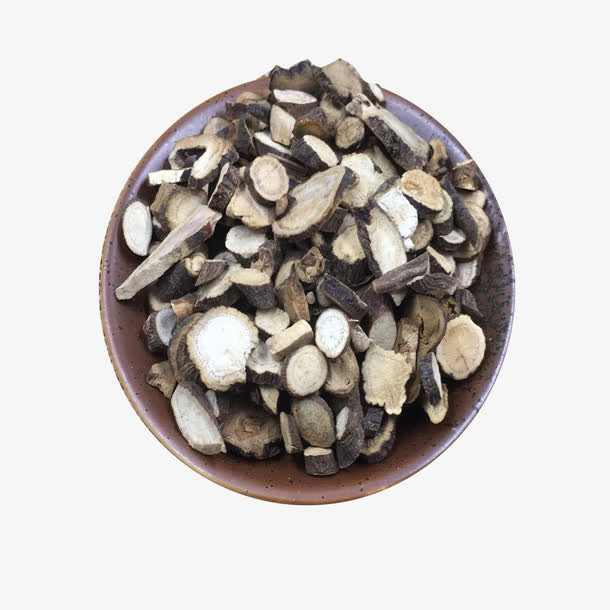 产品实物赤芍一碗免抠