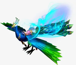 创意合成光效果浴火凤凰免抠