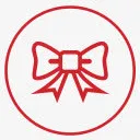 恭喜庆典 蝴蝶结免抠