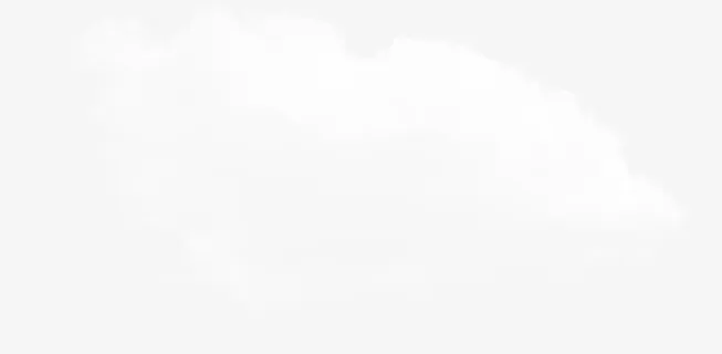 白色透明云朵免抠