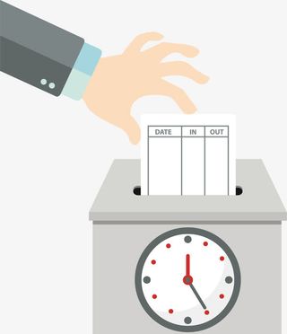 商务公司上班打卡制度免抠