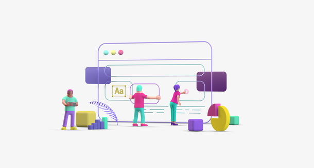 C4D编辑图表3D免抠