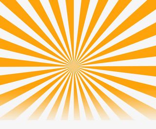 橙色放射线免抠