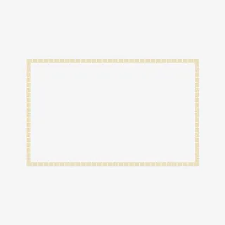 复古花纹边框免抠