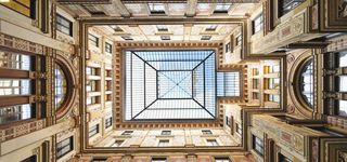 欧洲几何建筑背景高清