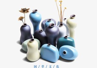 陶艺手工课免抠